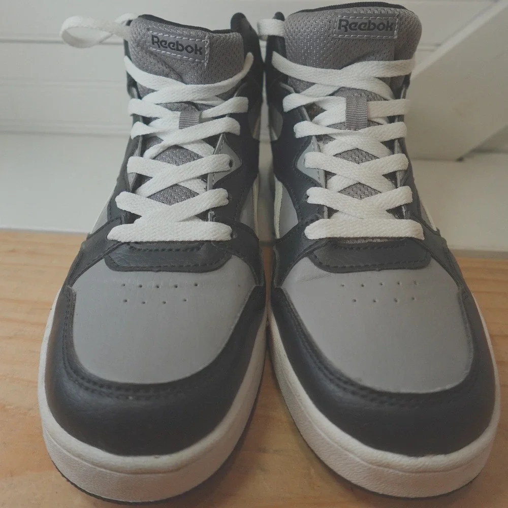Reebok Royal BB45000 HI 2 Lifestyle‎ Sneakers Men's 6/Women's 7.5 Black Grey